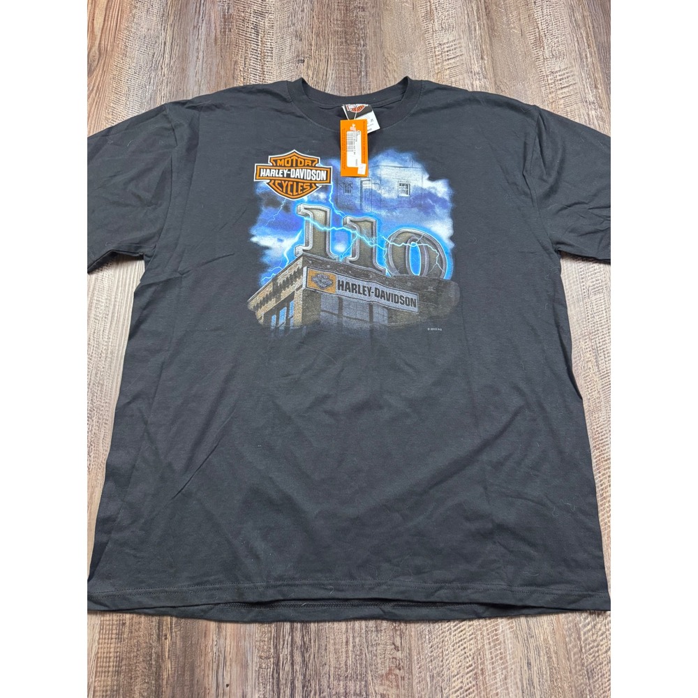 Harley-Davidson 110th Anniversary Savannah Georgia T-Shirt Black XL NWT